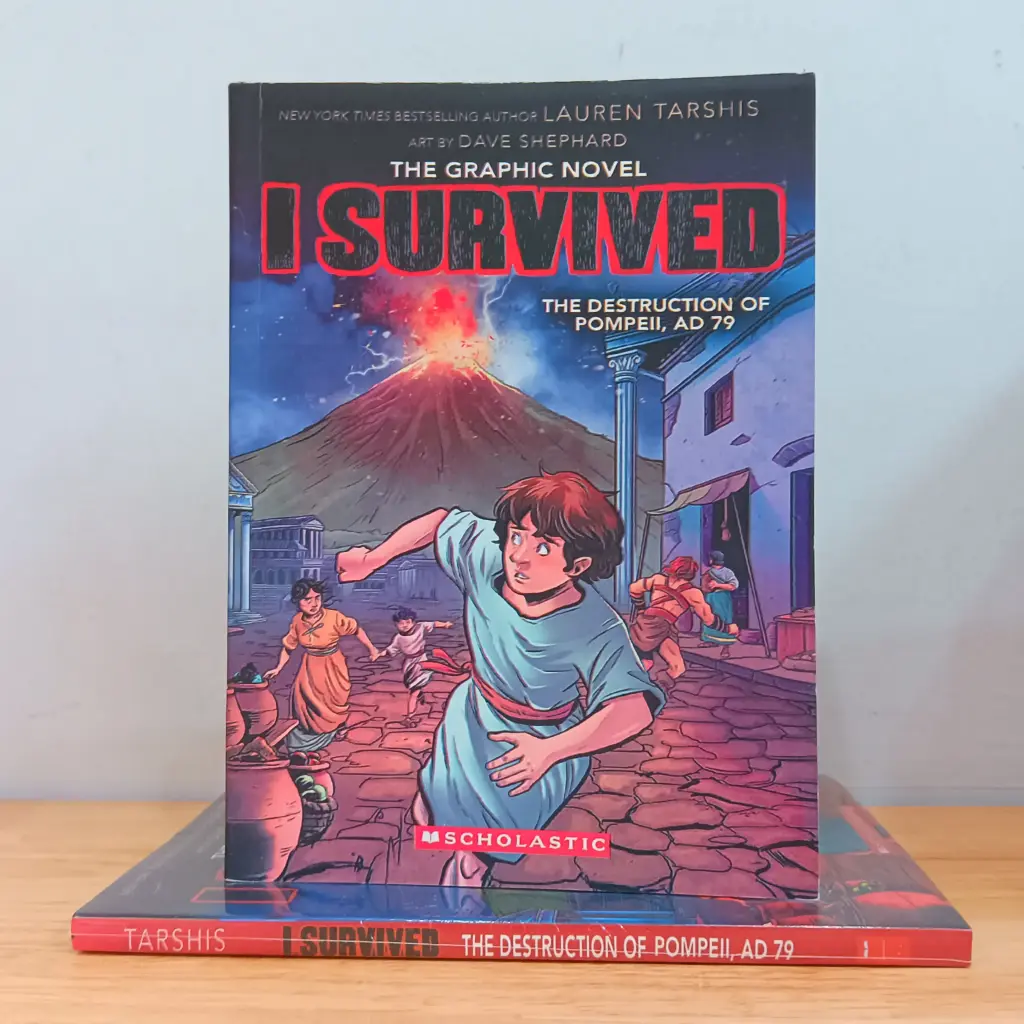 (LP) I Survived (Graphic Novel) : The Destruction of Pompeii, AD 79 (Local Reprint)