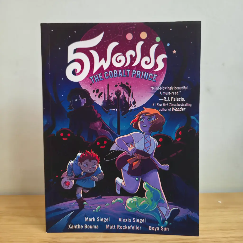 5 Worlds Book 2: The Cobalt Prince - Mark Siegel