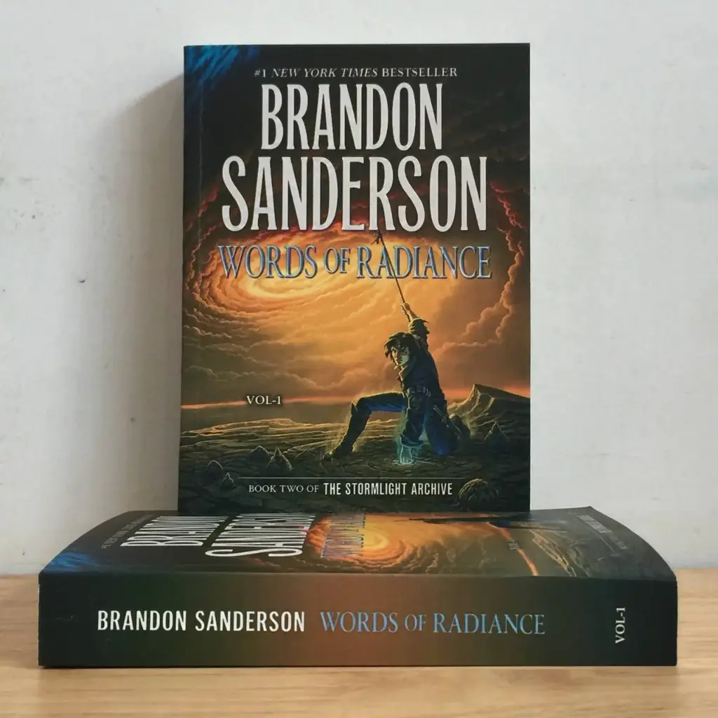 Words of Radiance (The StormLight Archive Book #2)(3 Volumes) - Brandon Sanderson (Local Reprint)