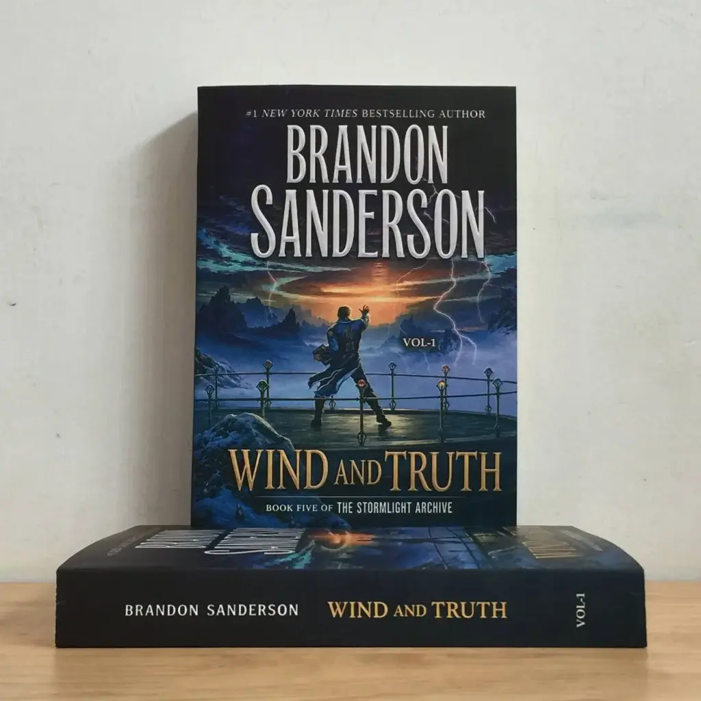 Wind and Truth (The StormLight Archive Book #5)(2 Volumes) - Brandon Sanderson (Local Reprint)