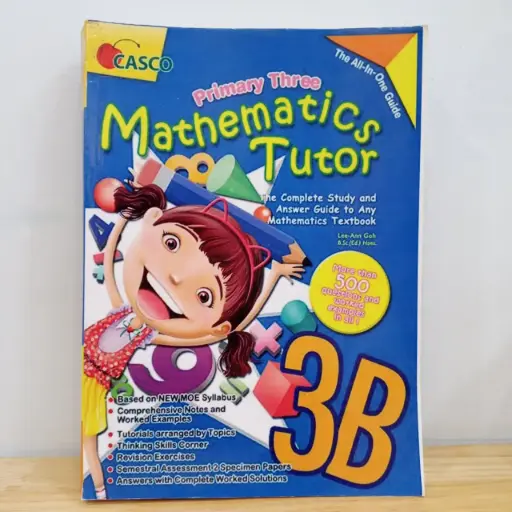 [NA0006] Casco Primary Three Maths Tutor 3B