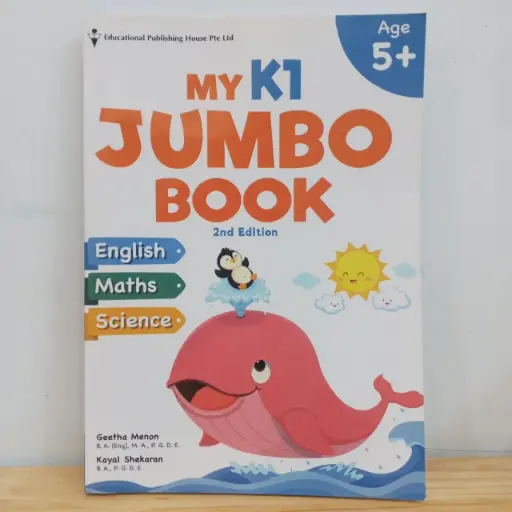 [NA0022] EPH My K1 Jumbo Book (Age: 5+) (English, Maths, Science)