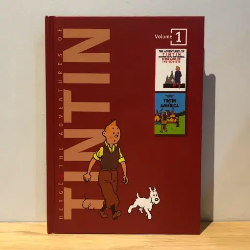 [RP0089] The Adventures Of TinTin Volume 1: TINTIN IN THE LAND OF THE SOVIETS, TINTIN IN THE CONGO (By Julien Lepaux)