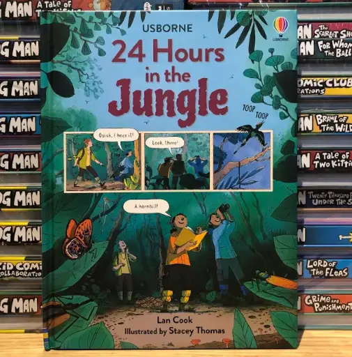 [RP0051] Usborne 24 Hours in the Jungle