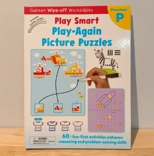 [RP0342] Play Smart Play-Again Picture Puzzles