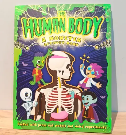 [RP0348] The Human Body (A Monster Activity Book)