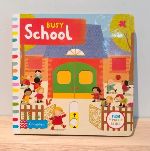 [RP0353] Campbell Push Pull Slide: Busy School