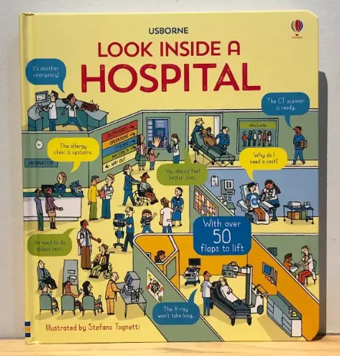 [RP0145] Usborne Look Inside A Hospital