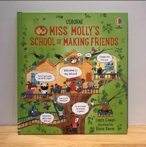 [RP0124] Usborne MISS MOLLY'S SCHOOL OF MAKING FRIENDS
