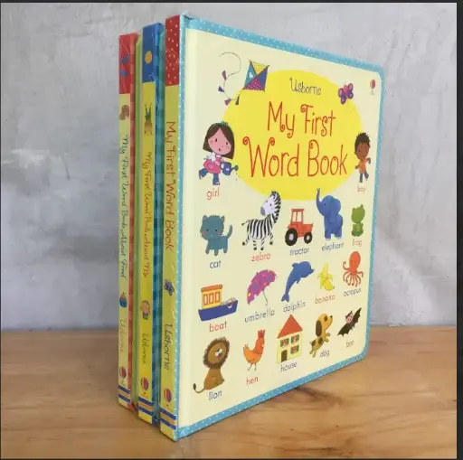 [RPS062] Usborne: My First Word Book (5 Books Set)