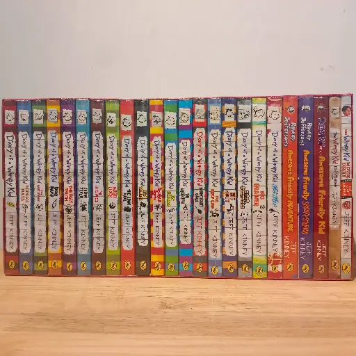 [RPS072] Diary of a Wimpy Kid (24 Books Set)