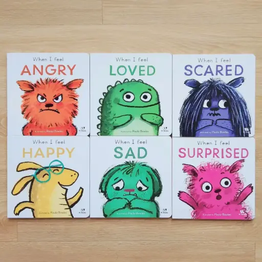 [RPS083] When I Feel...... (6 Books Set)