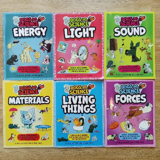 [RPS085] Dogs Do Science (6 Books Set)