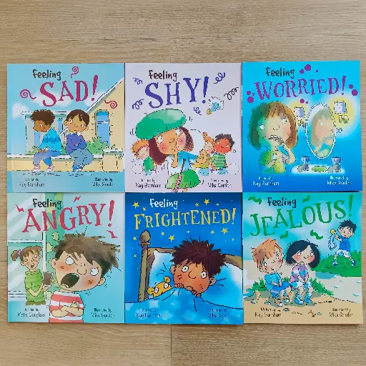 [RPS087] Feeling... (Emotion Management Books) (6 Books Set)