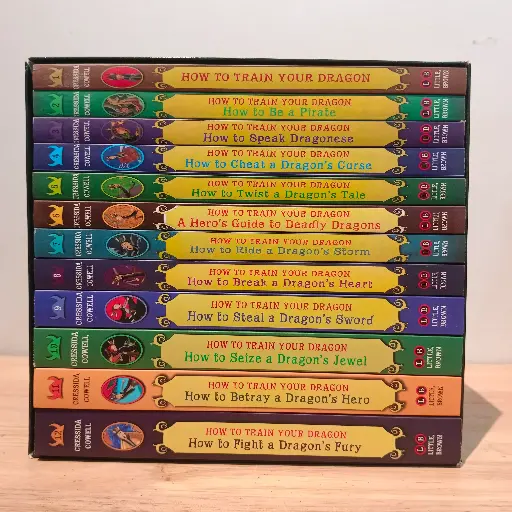 [RPS088] How To Train Your Dragon (12 Books Set ) 
