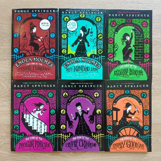 [FC0015] Enola Holmes (6 Books Set) - Nancy Springer (Imported Reprint)