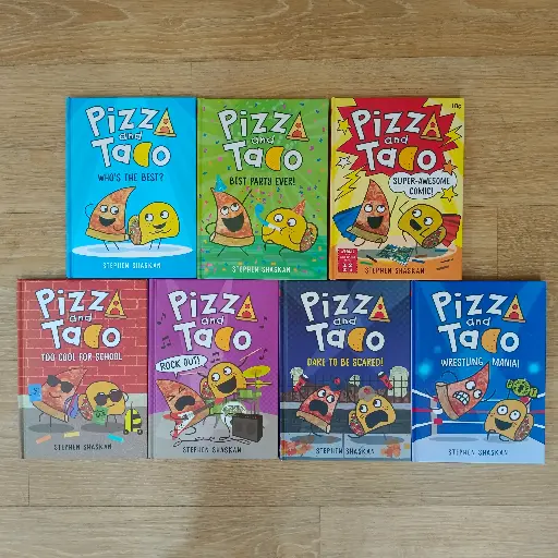 [RPS095] Pizza and Taco (7 Books Set)