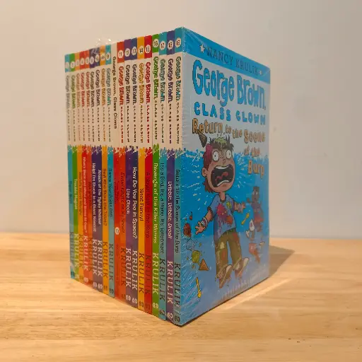 [RPS098] George Brown, Class Clown... (19 Books Set)