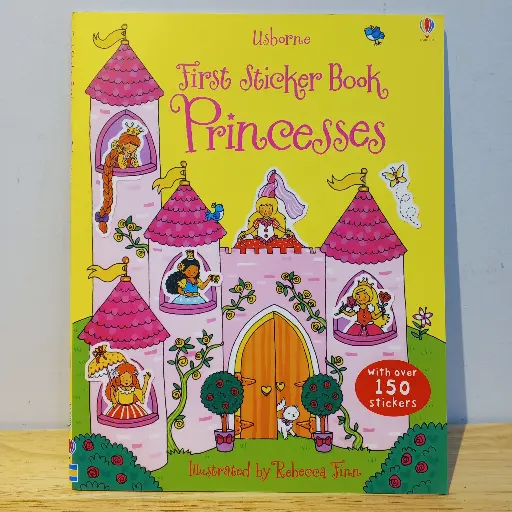 [RP0535] Usborne First Sticker Book: Princesses