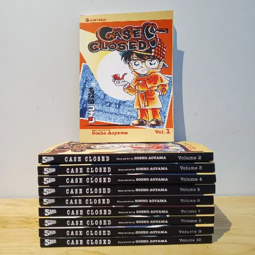 [RPS105] Case Closed 10 Books Set