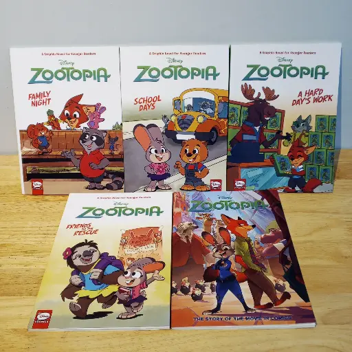 [RPS107] Zootopia (5 books Set)