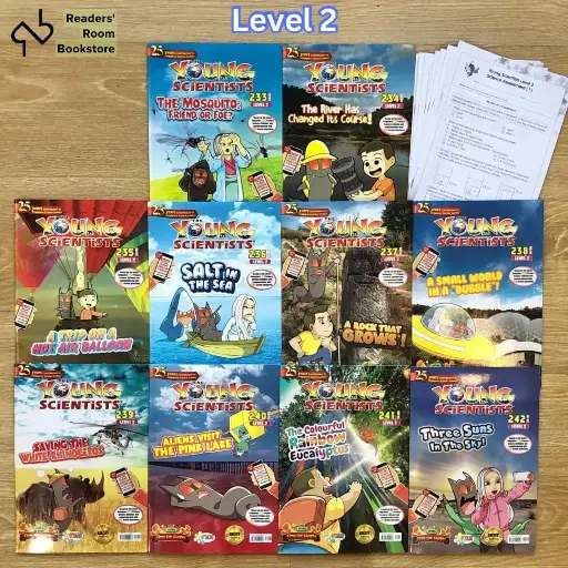 [RPS109] The Young Scientists: Level 2 (10 Books Set)