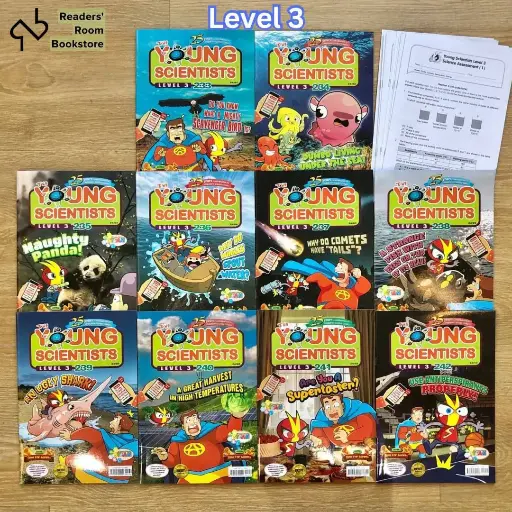 [RPS110] The Young Scientists: Level 3 (10 Books Set)
