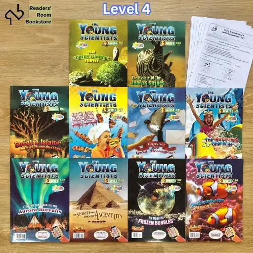 [RPS111] The Young Scientists: Level 4 (10 Books Set)