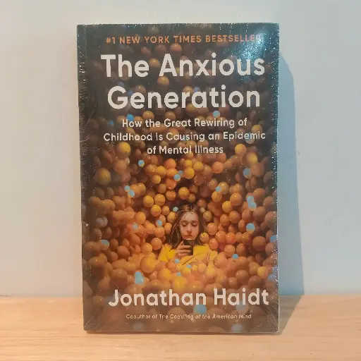 [AR0067] Anxious Generation: How the Great Rewiring of Childhood Is Causing an Epidemic of Metal Illness - Jonathan Haidt (Imported Reprint)