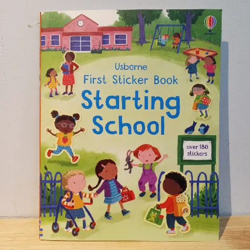 [RP0541] Usborne First Sticker Book: Starting School