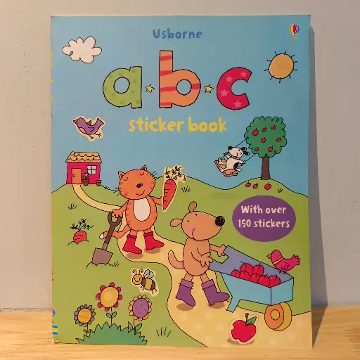 [RP0543] Usborne abc Sticker Book