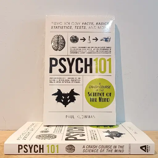 [AR0086] Psych 101: A Crash Course in the Science of The Mind - Paul Kleinman (Imported Reprint)