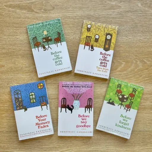 [FC0051] Before the Coffee Gets Cold Set (5 Books Set) - Toshikazu Kawaguchi (Imported Reprint)