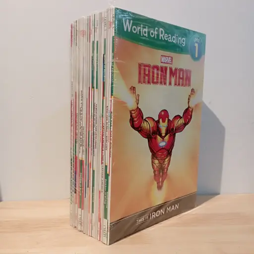 [RPS127] World of Reading: Marvel Superheroes (31 Books Set)