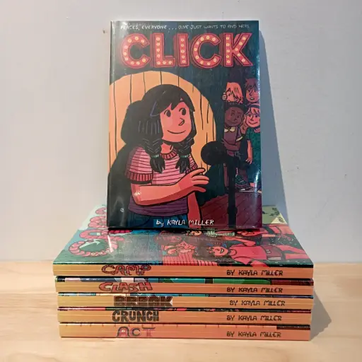 [RPS133] Click: Graphic Novel Series (6 Books Set)