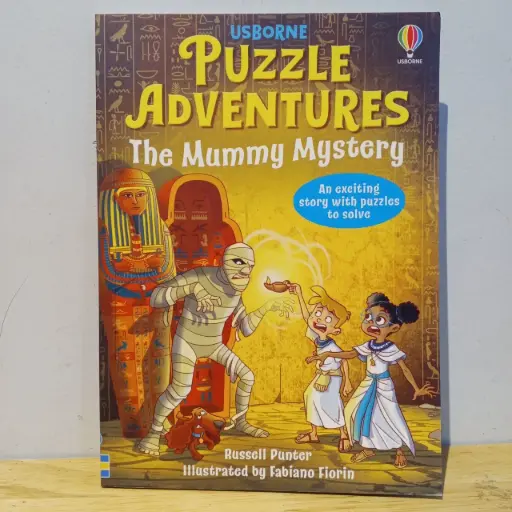 [RP0588] Usborne Puzzle Adventures: The Mummy Mystery