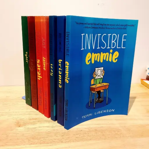 [RPS138] Emmie & Friends (Terri Libenson Graphic Novels) (7 Books Set)