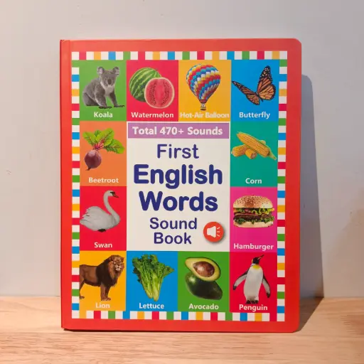 [RP0601] First English Words Sound Book