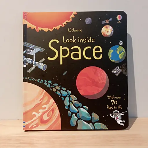 [RP0628] Usborne Look Inside Space