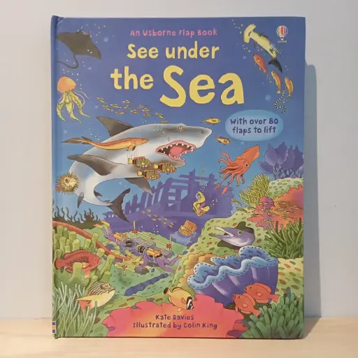 [RP0650] Usborne Flap Book: See under the Sea