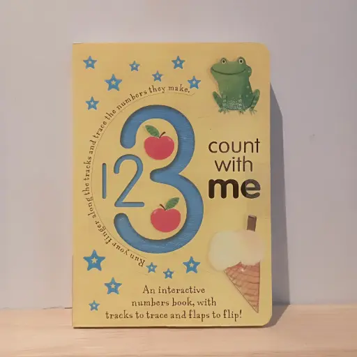 [RP0668] 123 Count With Me Tracing & Lift-The-Flaps Board Book