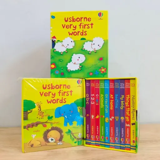 [RPS171] Usborne Very First Words (10 Books Set)