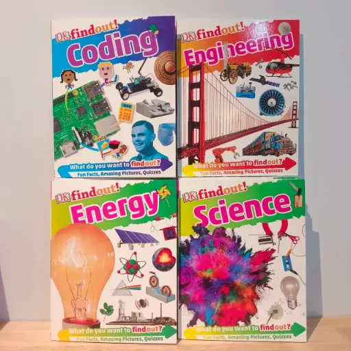 [RPS173] DK Findout! (4 Books Set)