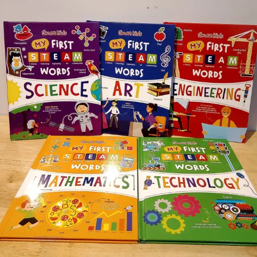 [RPS179] My First STEAM Words (5 Books Set)