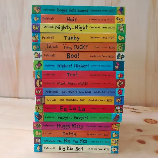[RPS192] Board Books by Leslie Patricelli (22 Books Set)