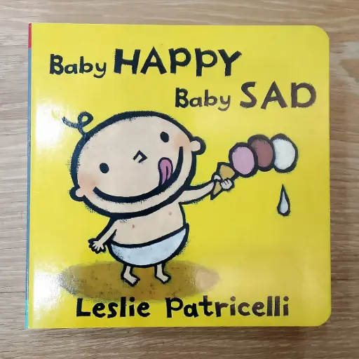 [RP0789] Board Books by Leslie Patricelli: Baby Happy Baby Sad