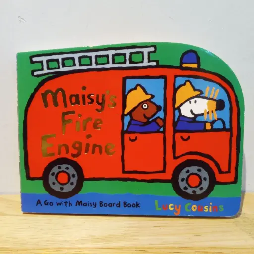 [RP0813] Maisy Board Books Series: Maisy's Fire Engine