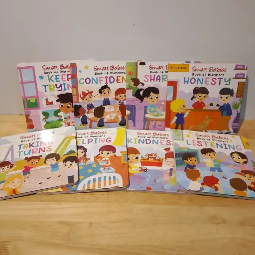 [RPS203] Smart Babies Book of Manners Series (8 Books Set)