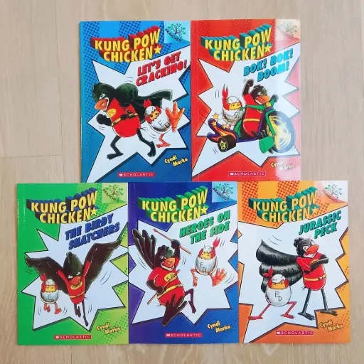 [RPS217] Kung Pow Chicken (5 Books Set)