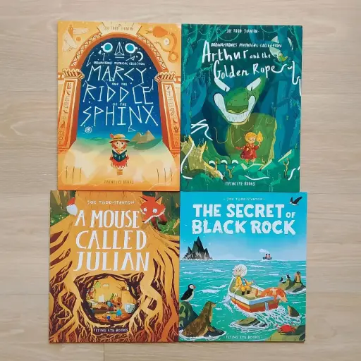 [RPS222] A Mouse Called Julian & 3 Other Comics (4 Books)